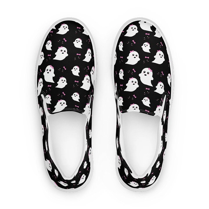 Ghostly Delight Women's Slip-On Shoes product image (1)