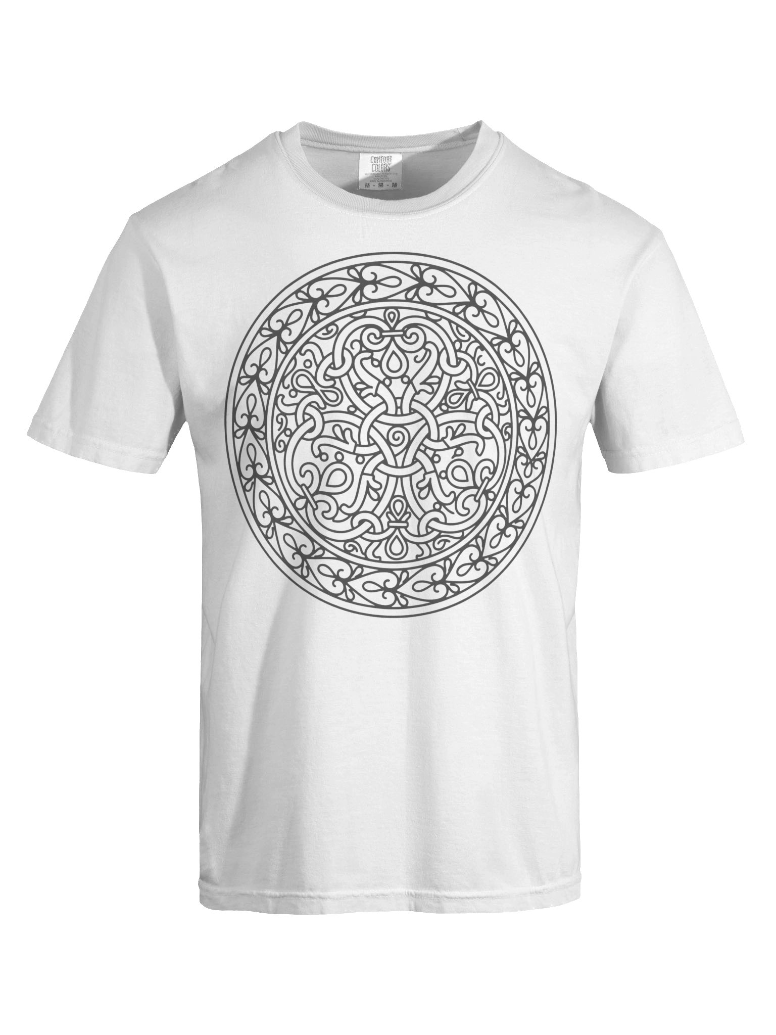 Viking design from Hornelund brooch- Comfort Colors Unisex Premium Cotton T-shirt product image (4)