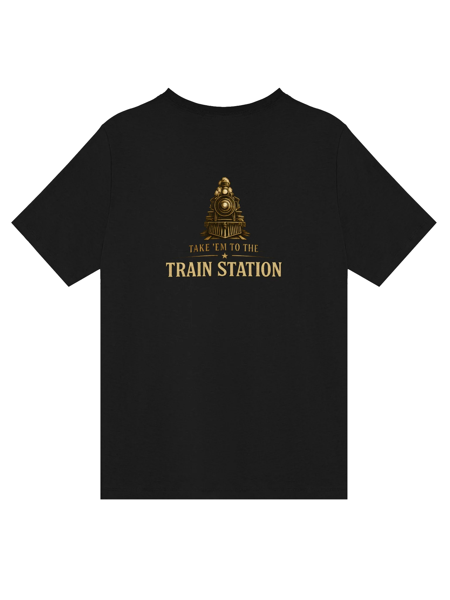 Take 'Em To The Train Station V-Neck Tee product image (1)