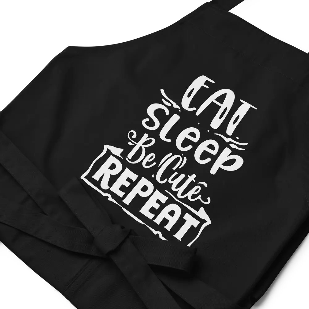 Cute Quote Retro Apron product image (10)