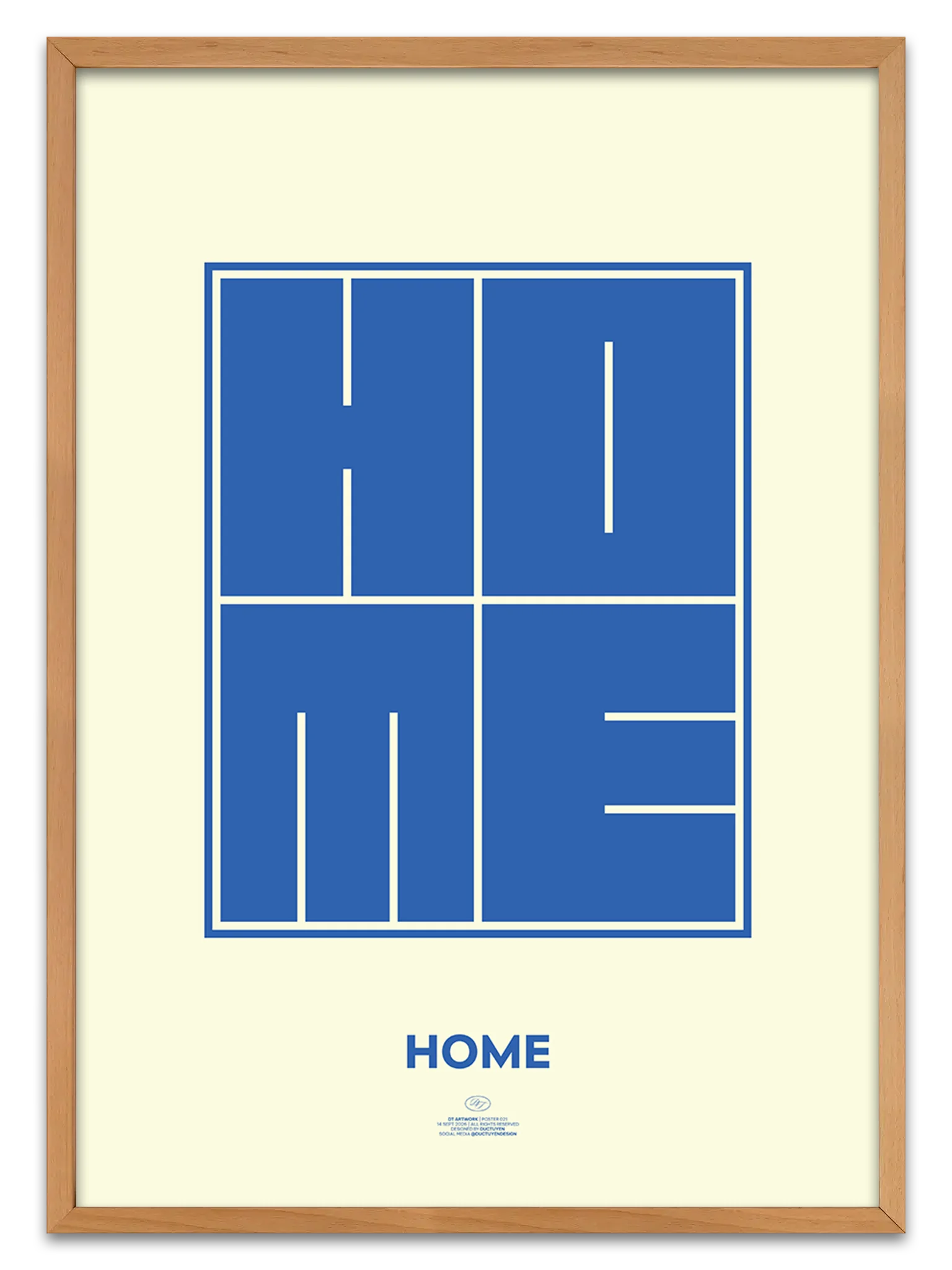 "HOME" Framed Poster product image (1)