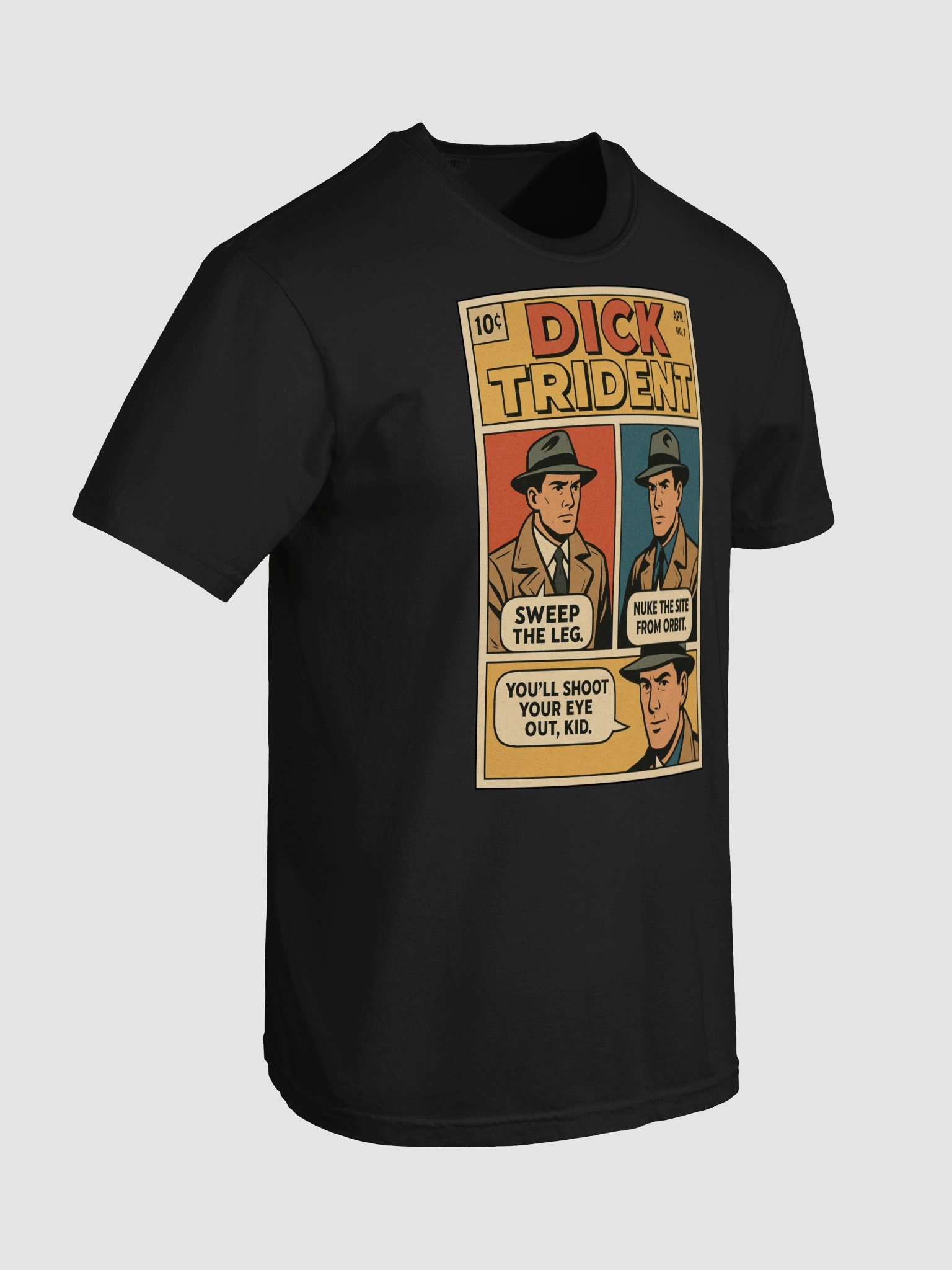 Dick Trident Lessons of the 80s Color T-Shirt (DTG) product image (6)