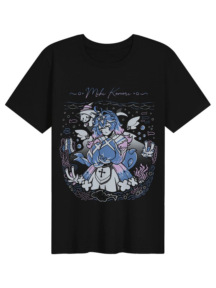 Miki Komori Streetwear Style T-Shirt (Pink/Blue) product image (1)