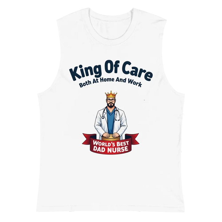 World's Best Dad Nurse Muscle Tank product image (2)