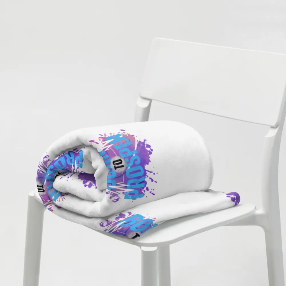 Born to Prosper Throw Blanket product image (19)