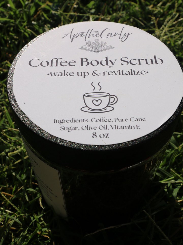 Coffee Body Scrub 8 oz product image (1)
