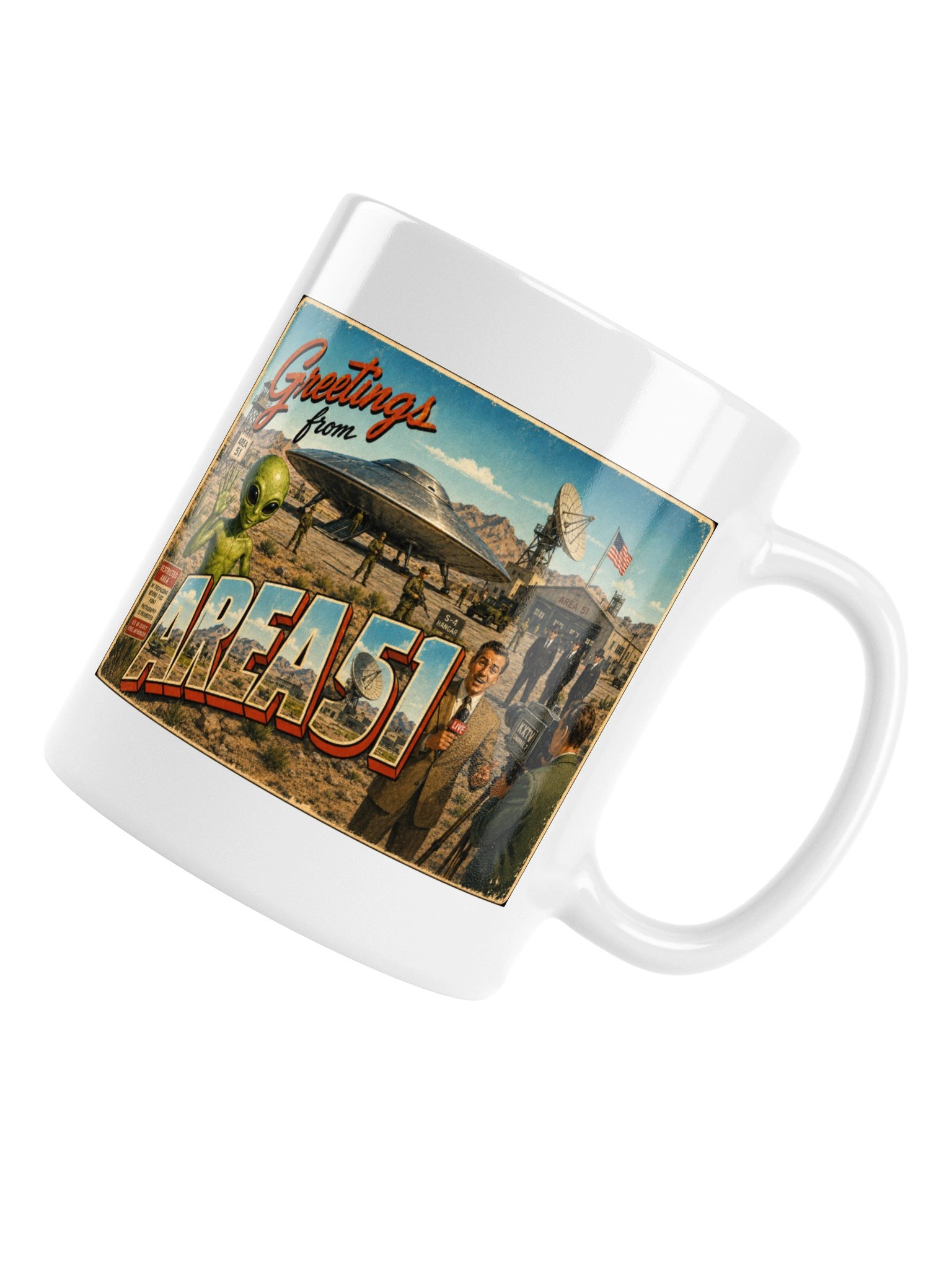Greetings From Area 51 Mug product image (18)