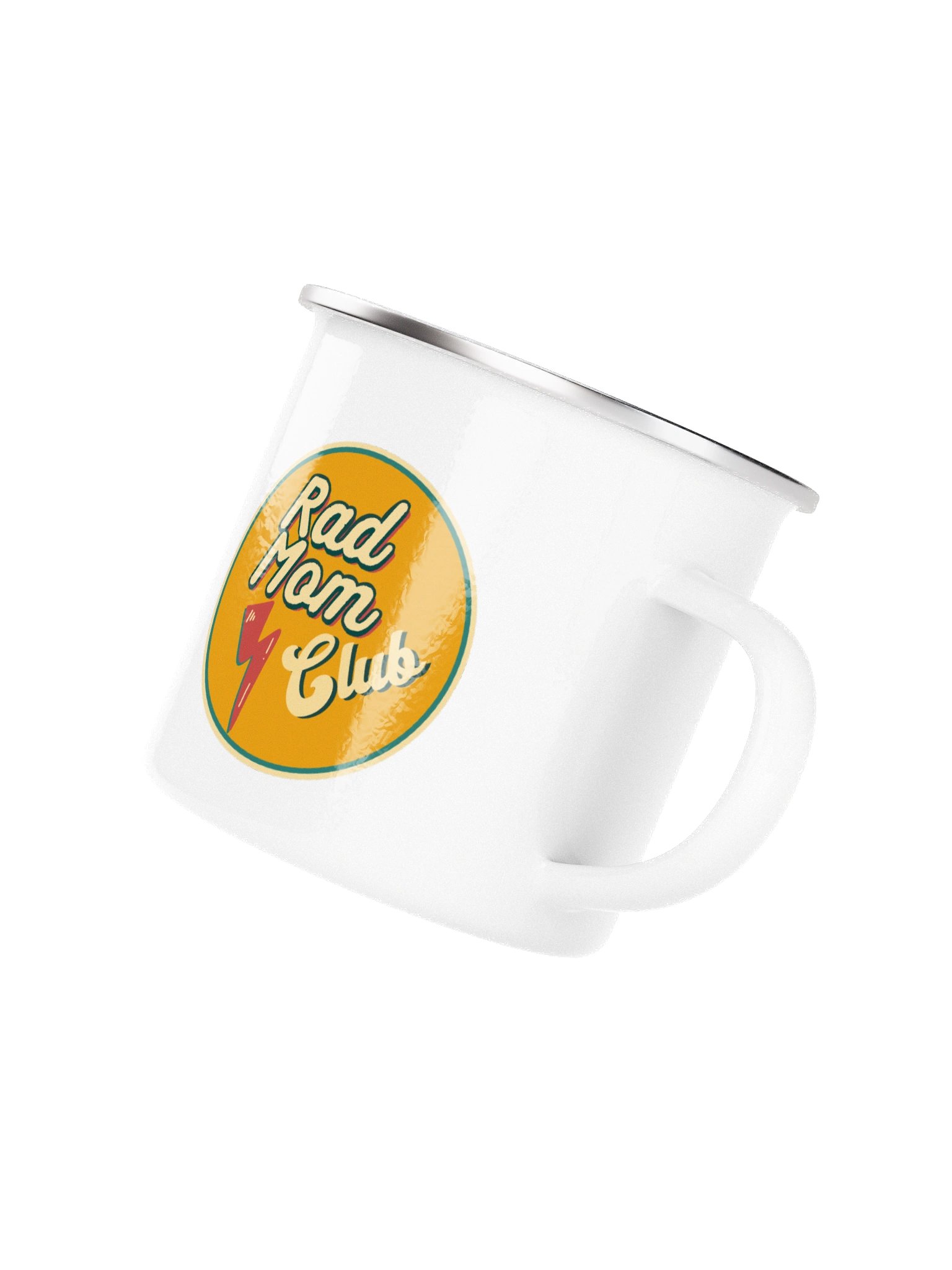 Rad Mom Club Enamel Mug product image (3)