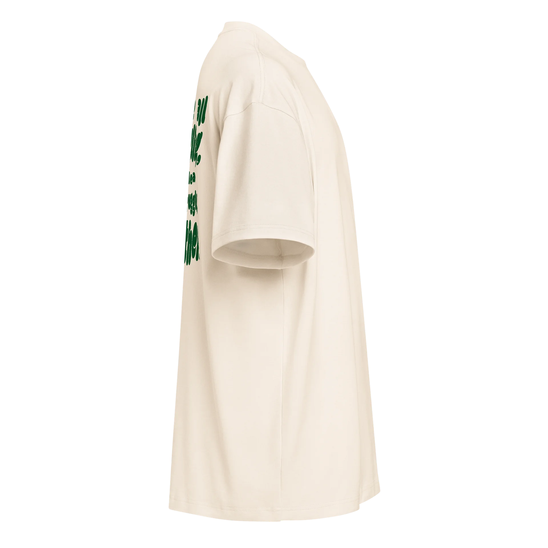 Struggling Together Tee - Cream product image (5)