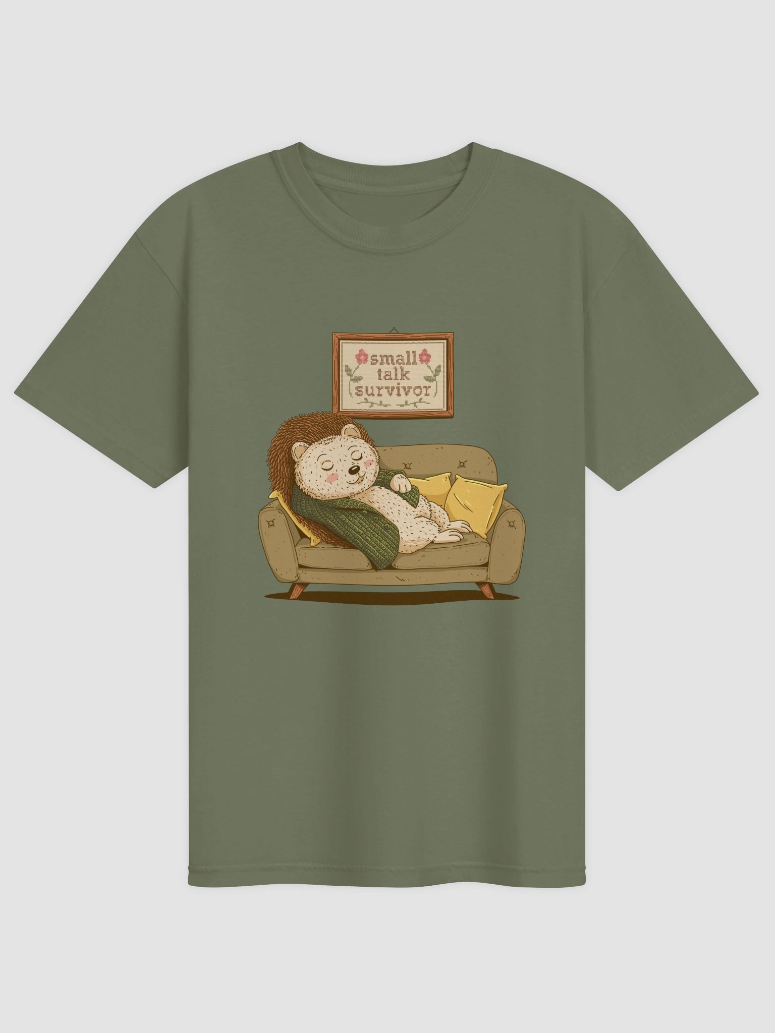Small Talk Survivor Unisex Tee product image (3)