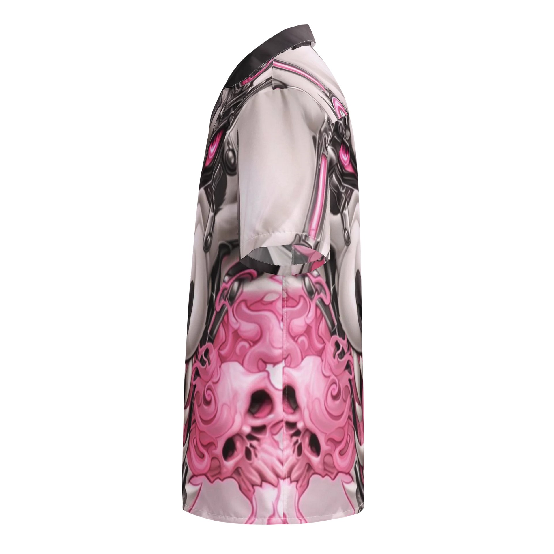 Mecha Wolf Hawaiian Shirt – Pink Eyes Streetwear product image (4)