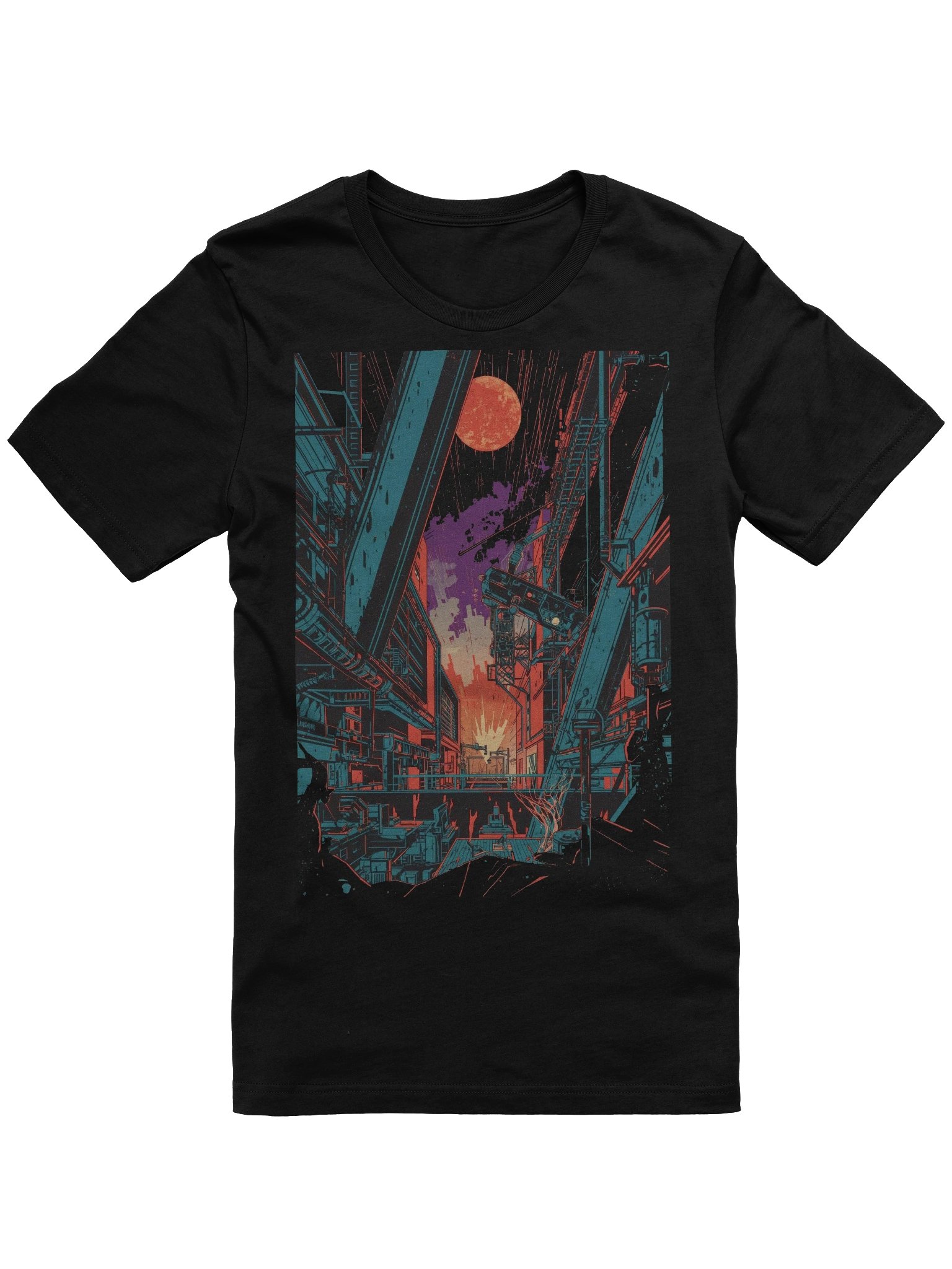Neo-Visions Cityscape Lightweight T-Shirt product image (1)