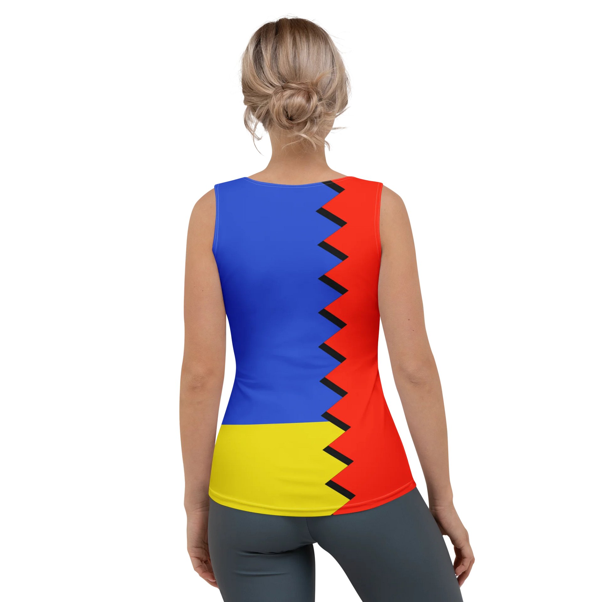 Hedgehog Zone All-Over Print Tight Tank product image (2)
