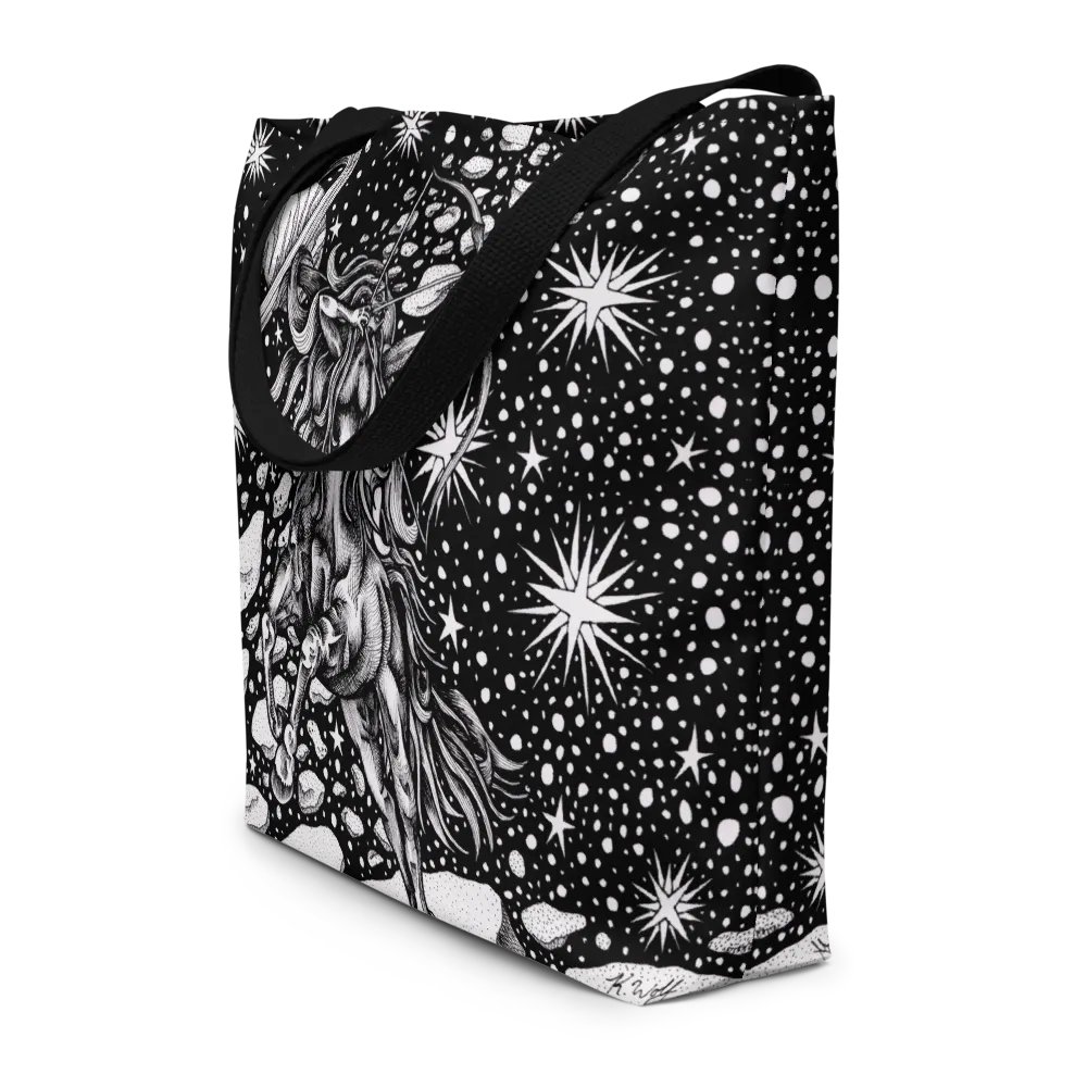 Sagittarius Zodiac All Over Print Tote Bag product image (8)