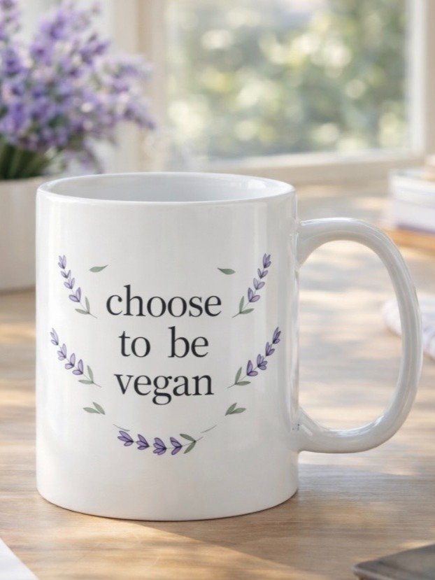 “Choose to be Vegan” Coffee or Tea Mug product image (1)
