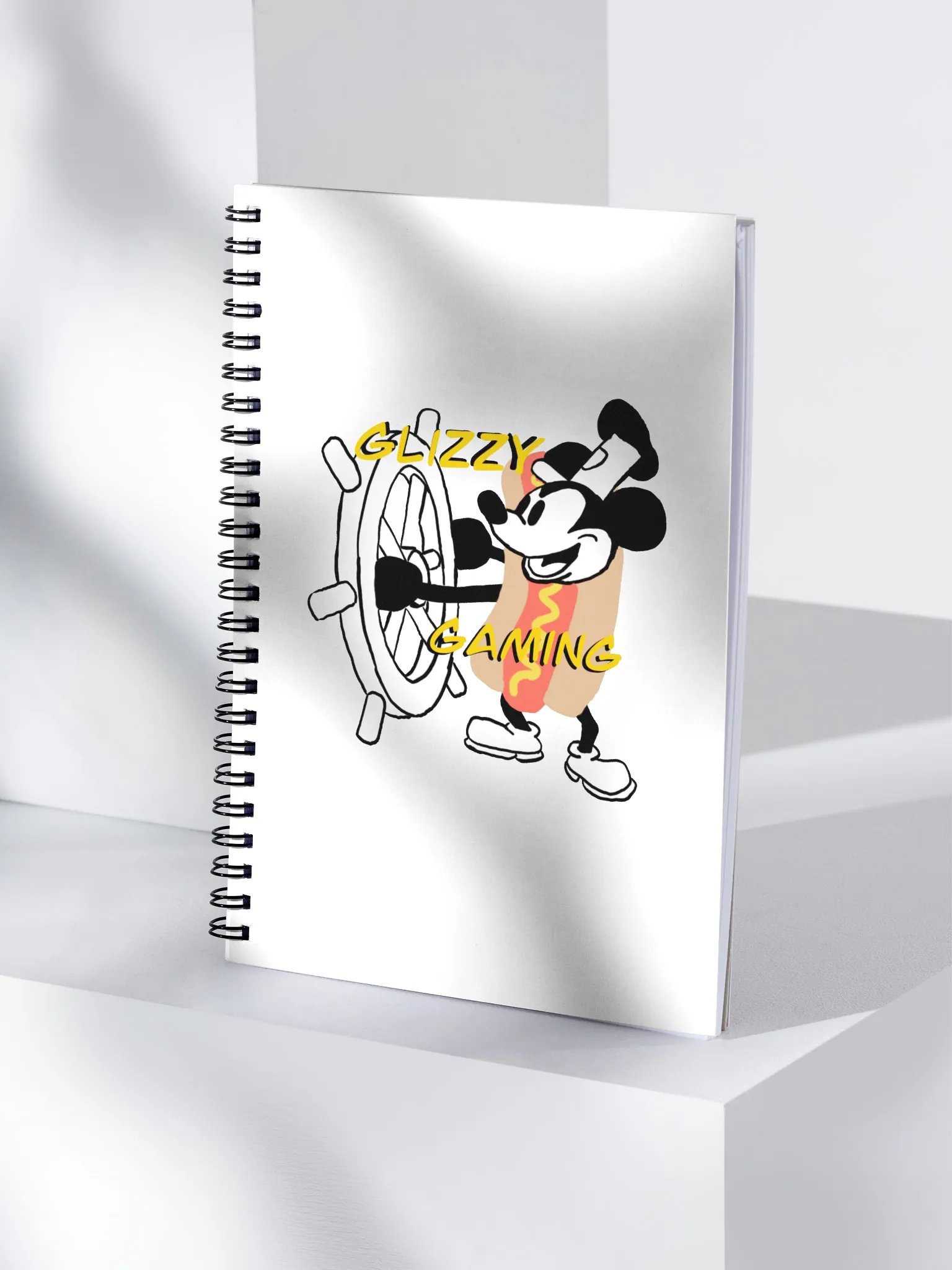Captain Glizzy Spiral Notebook product image (3)