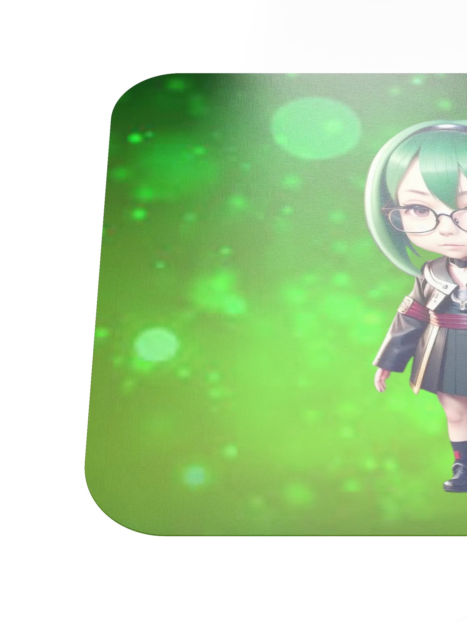 (GREEN CHIBI) K Classic Mouse Pad product image (6)