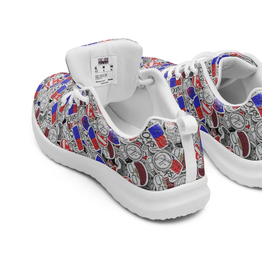 Sticker-Bomb Men's Athletic Shoes product image (5)