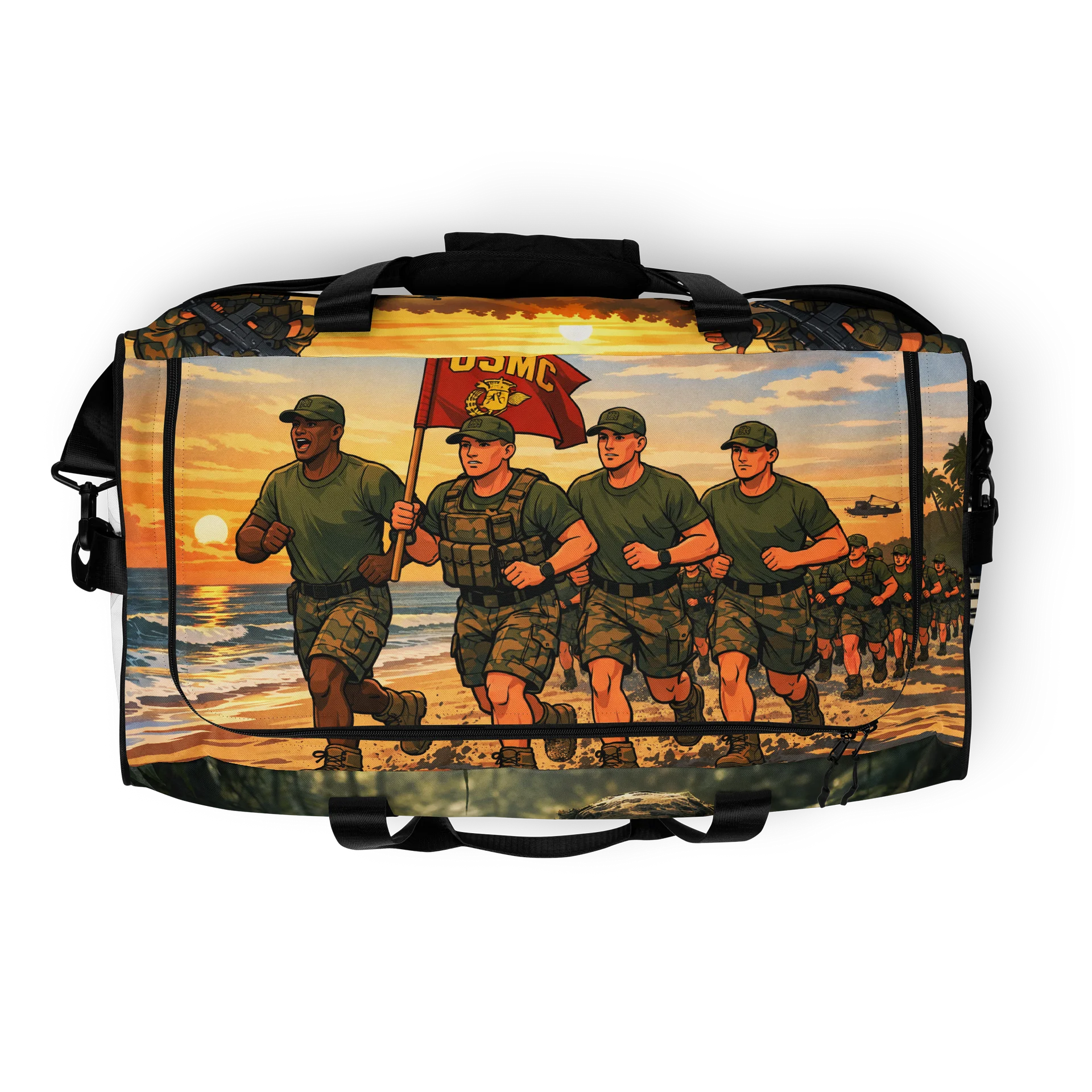 USMC Travel Bag — Once a Marine, Always a Marine product image (4)