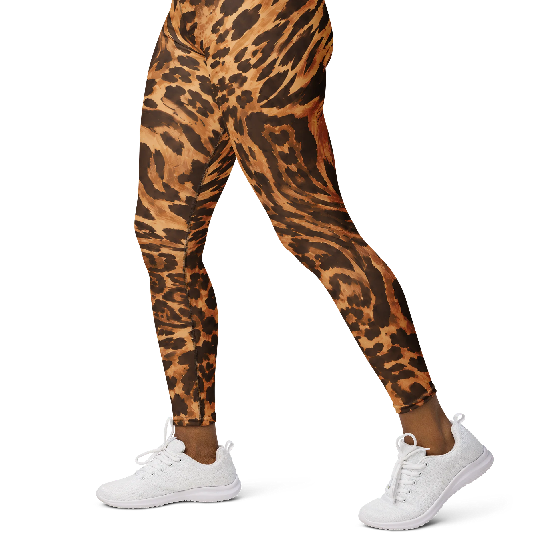 LEGGING FEMME TAILLE HAUTE ULTRA SOUPLE IMPRIMÉ FÉLIN – ALCHIMISTAE product image (6)
