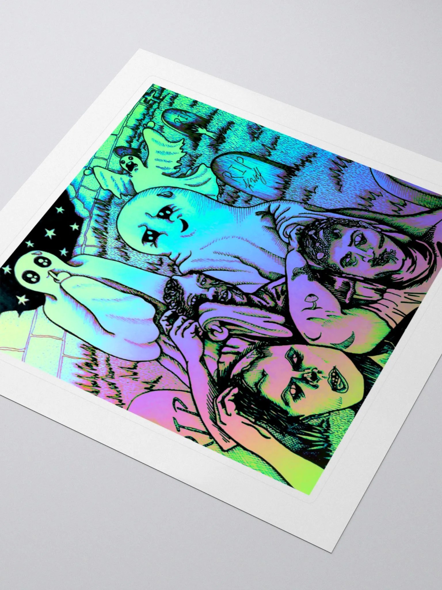 Limited edition Graveyard brawl Stickers product image (3)