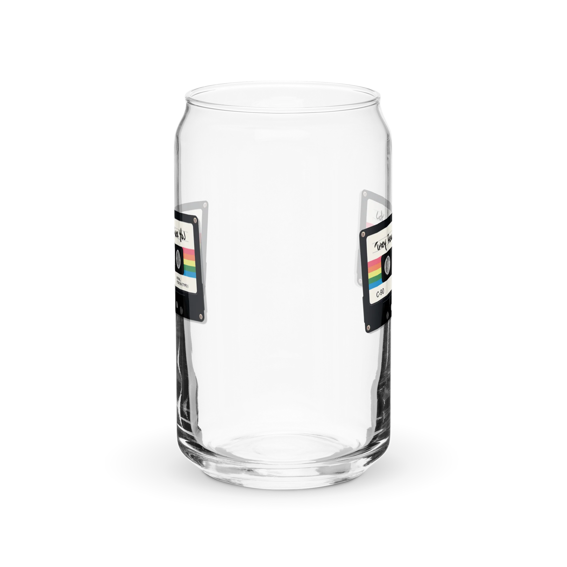 They Reminisce Over You Can-Shaped Glass (optional Lid and Straw) product image (2)