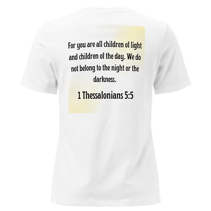 Light Scripture - wearable meditation - Women’s Super Soft T 🌹 product image (2)
