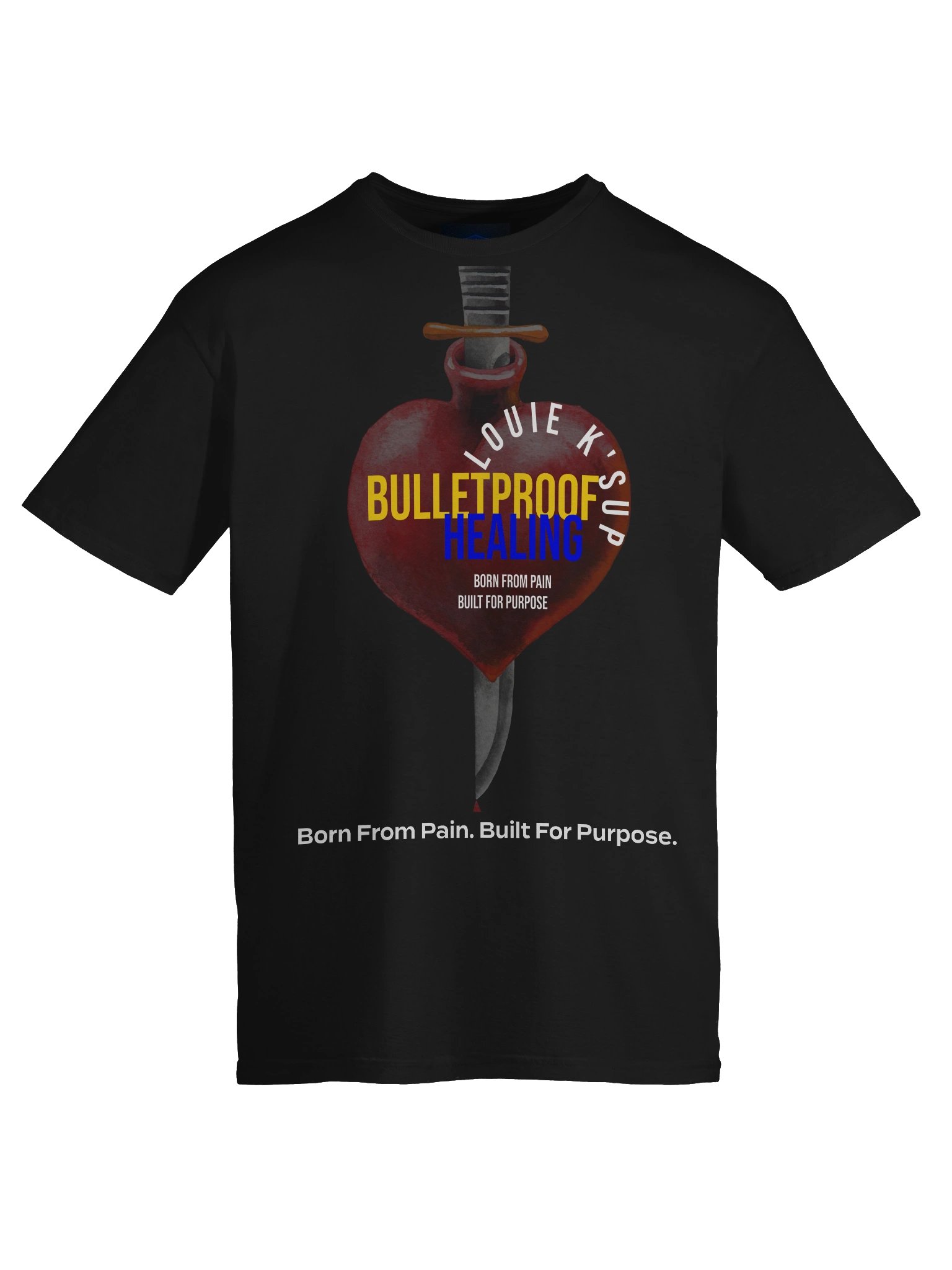 Bulletproof Healing Tee | Louie K's Up Collection product image (9)