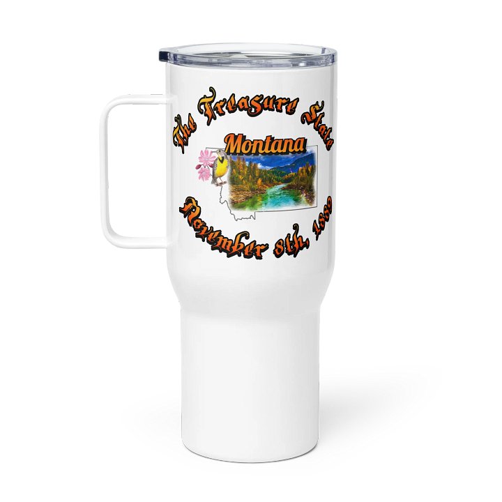 Montana - USA State Travel Mug with Handle product image (1)