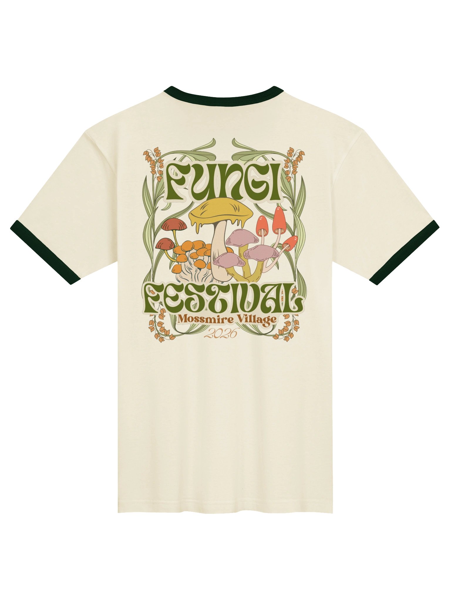 Chef's Table SMP: Mossmire Fungi Festival Ringer T-shirt product image (1)