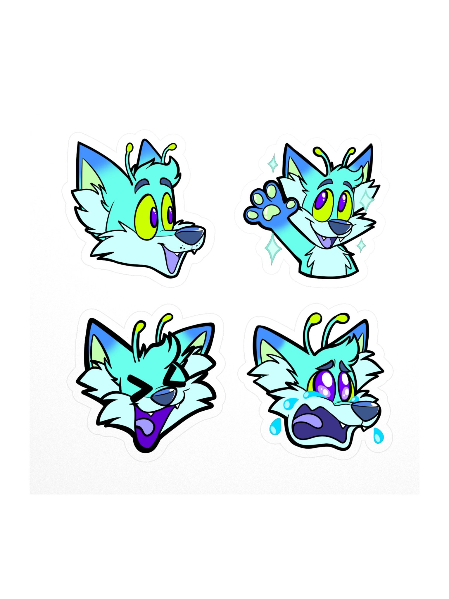 Tommyfox Emote Sticker Bundle #1 product image (1)