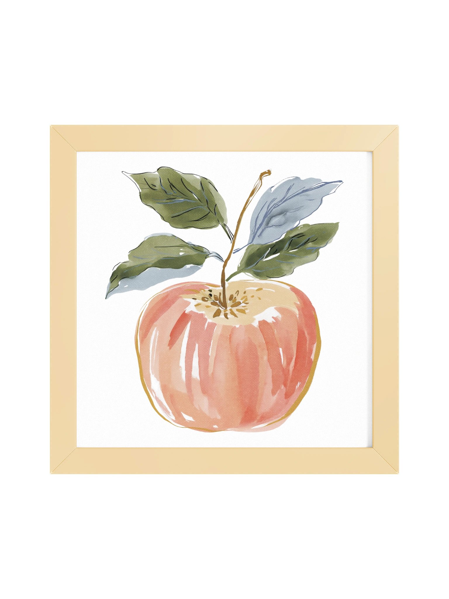 Quiet Harvest — The Sacred Apple Framed Art Print (10x10") product image (5)