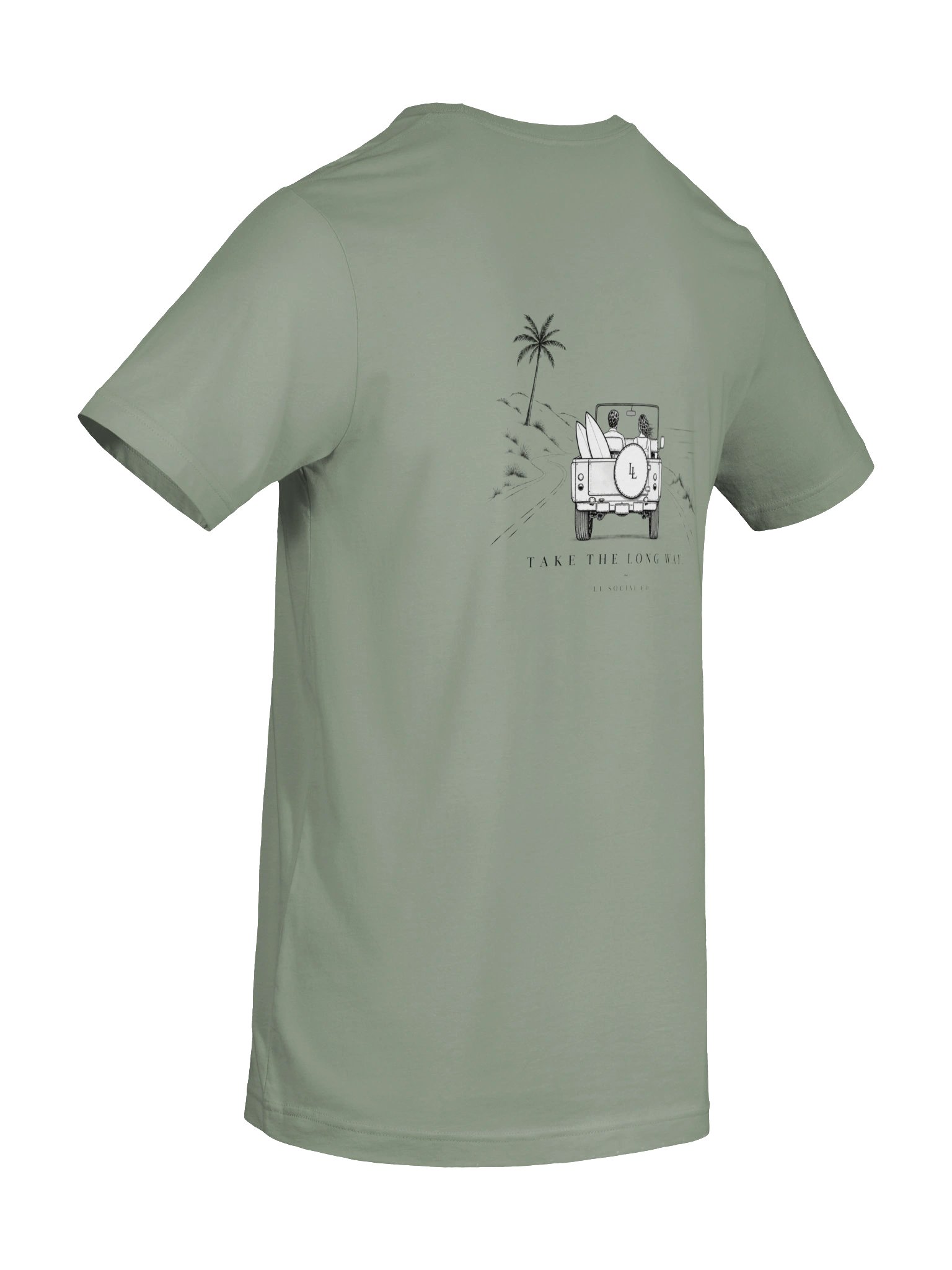 LL Social Co. Take The Long Way Tee — The Good Life product image (98)