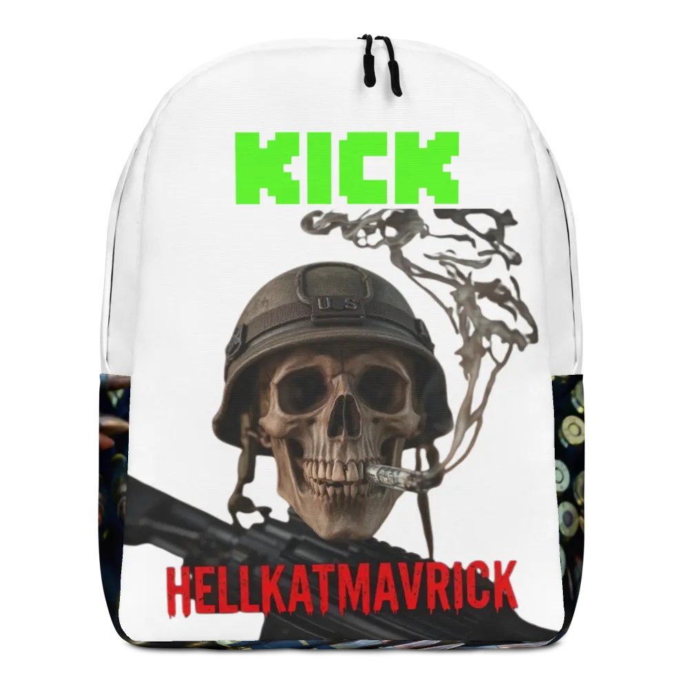 Hellfire Skull All-Over Backpack product image (6)