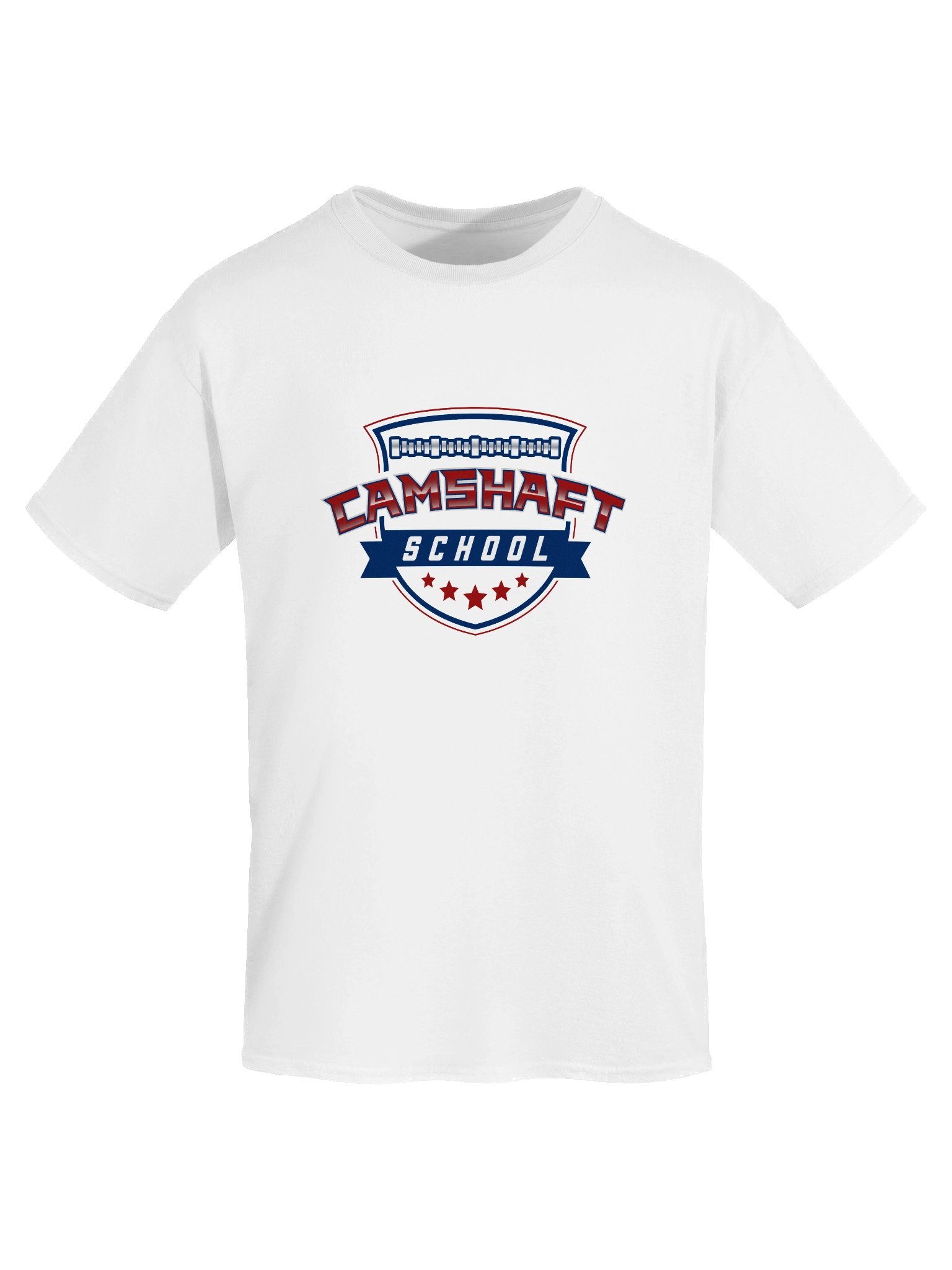 T-shirt - Red White and Blue on White product image (7)
