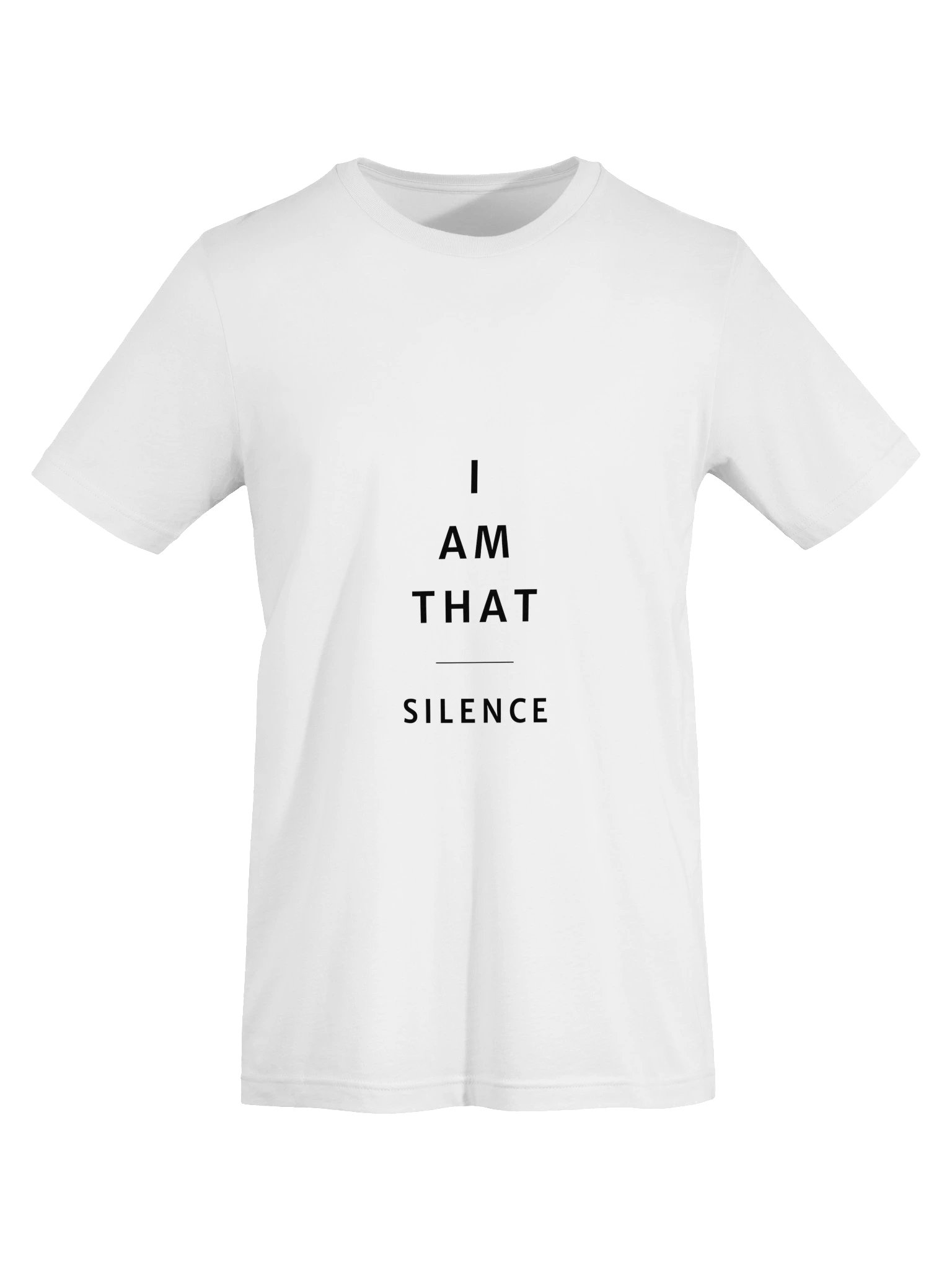 Unisex T-Shirt - SILENCE (Pure Text) product image (6)