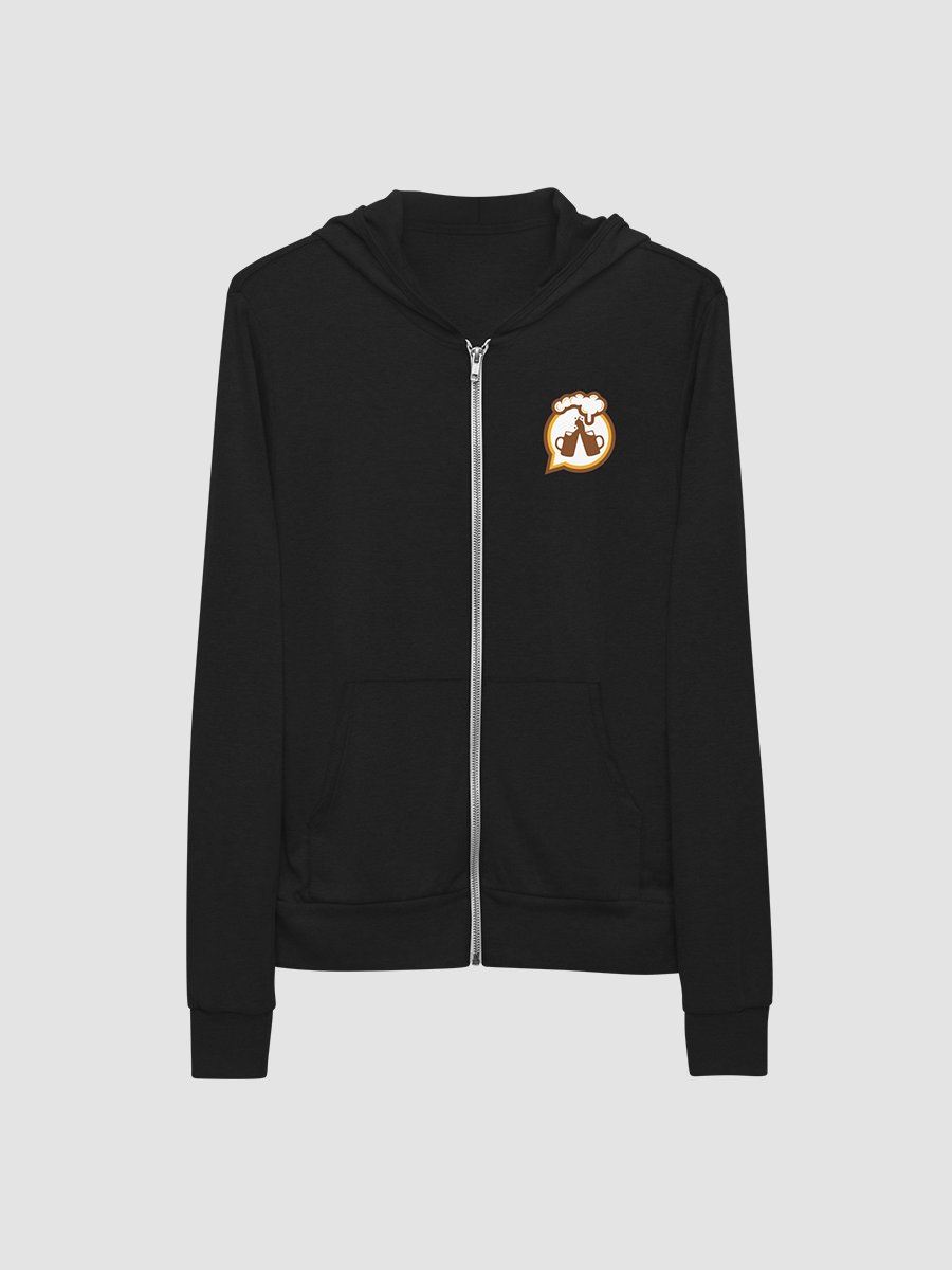 The Boozebuddy Update Lightweight Logo Hoodie product image (3)