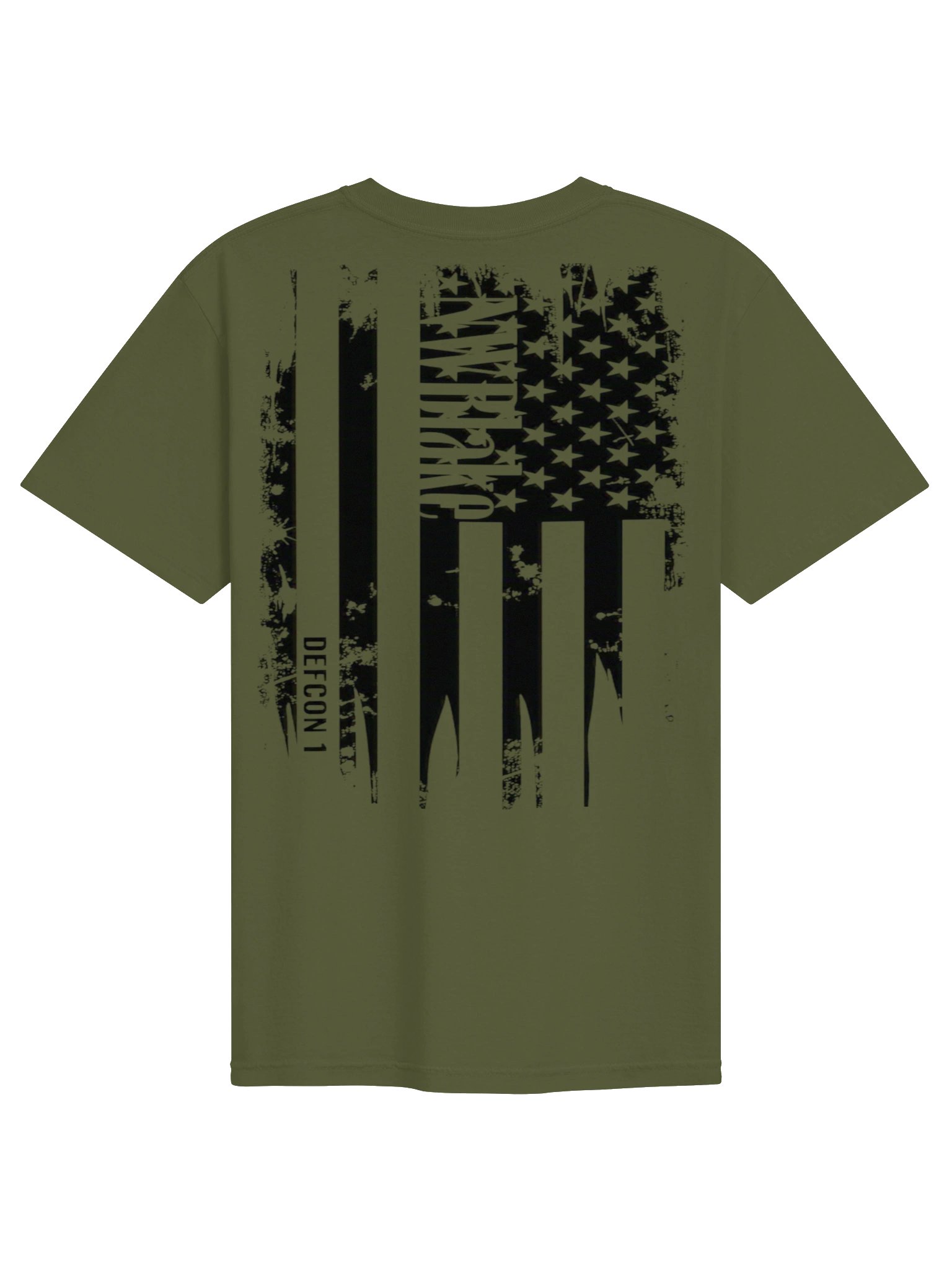 NWBlake's DEFCON 1 Olive Comfort Colors T-Shirt product image (2)