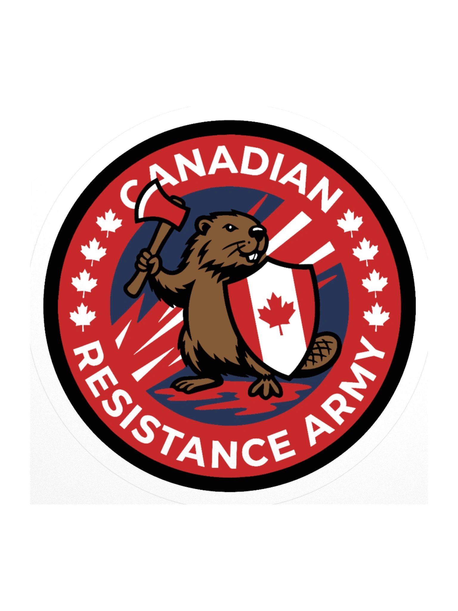 Canadian Resistance Army (C.R.A) Sticker product image (1)