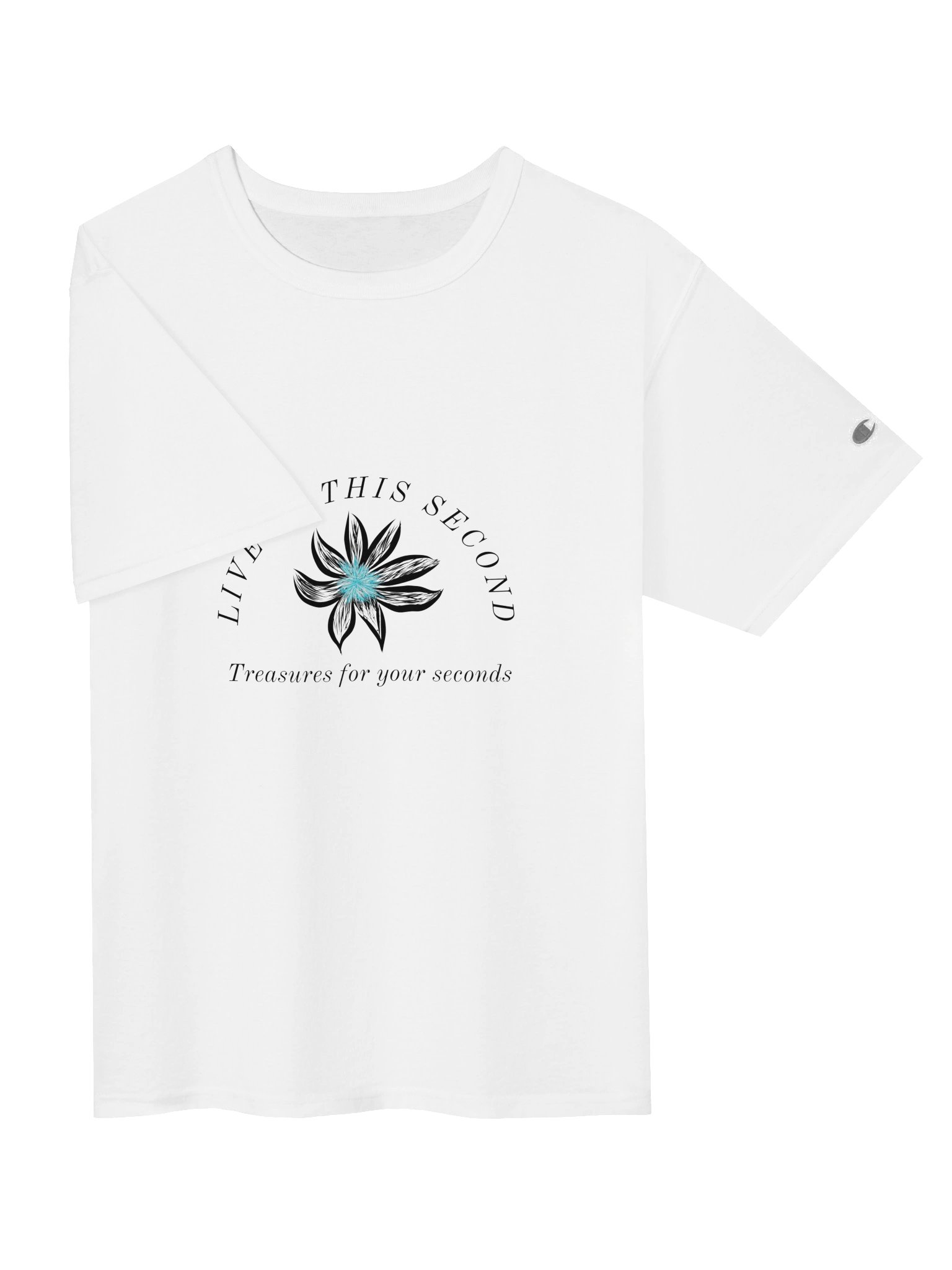Live in This Second Floral Logo Tee product image (3)