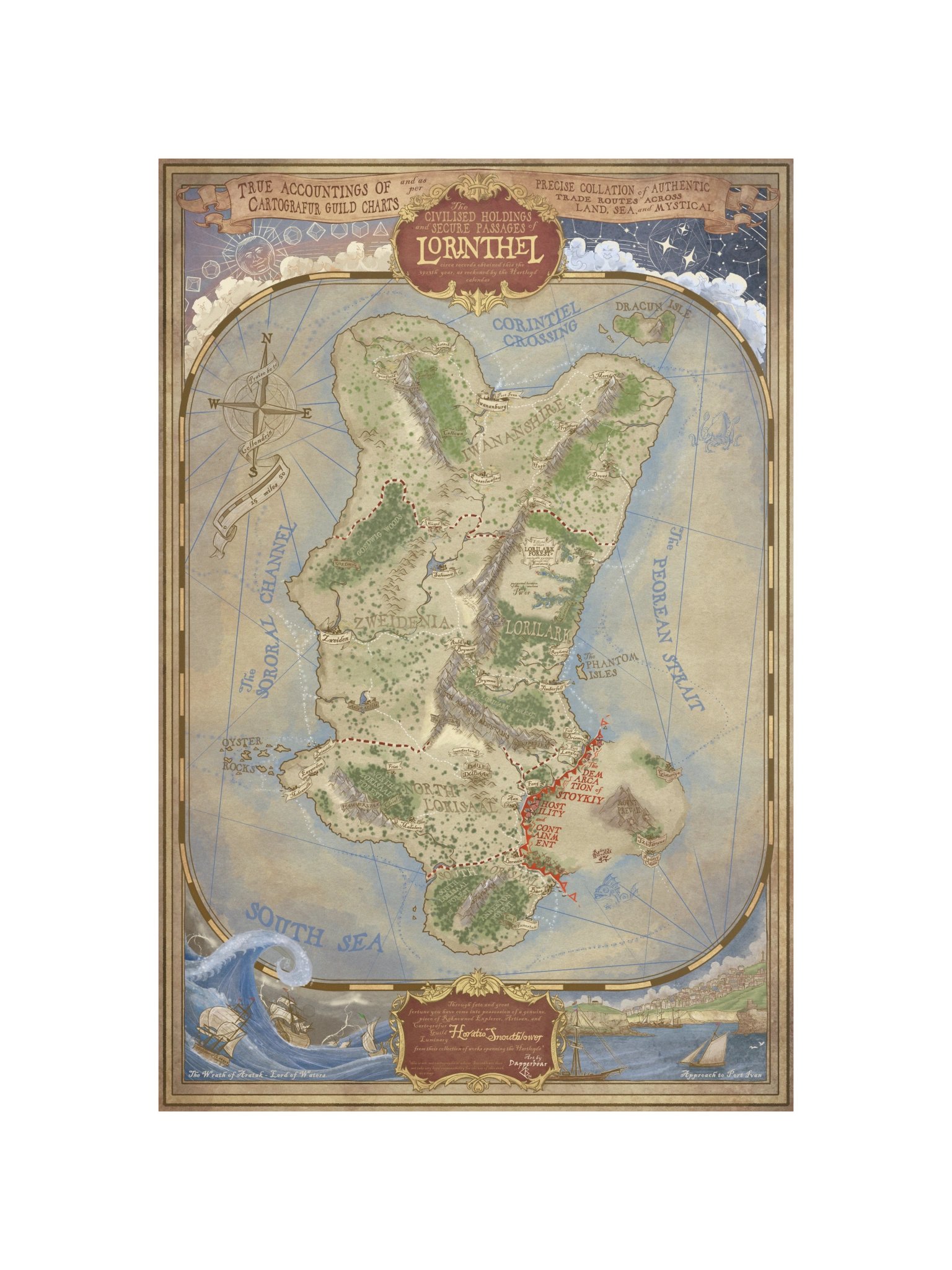 Map - Lorinthel - Poster product image (10)