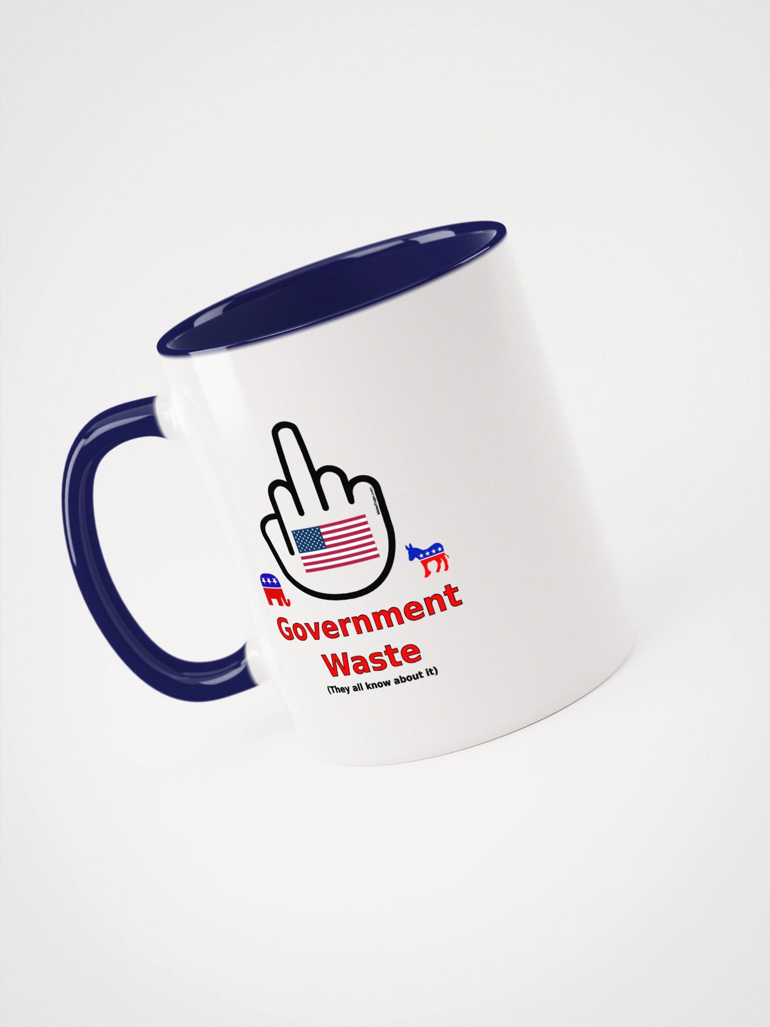 Two-tone Ceramic Mug-MisterFinger-Waste-B product image (31)