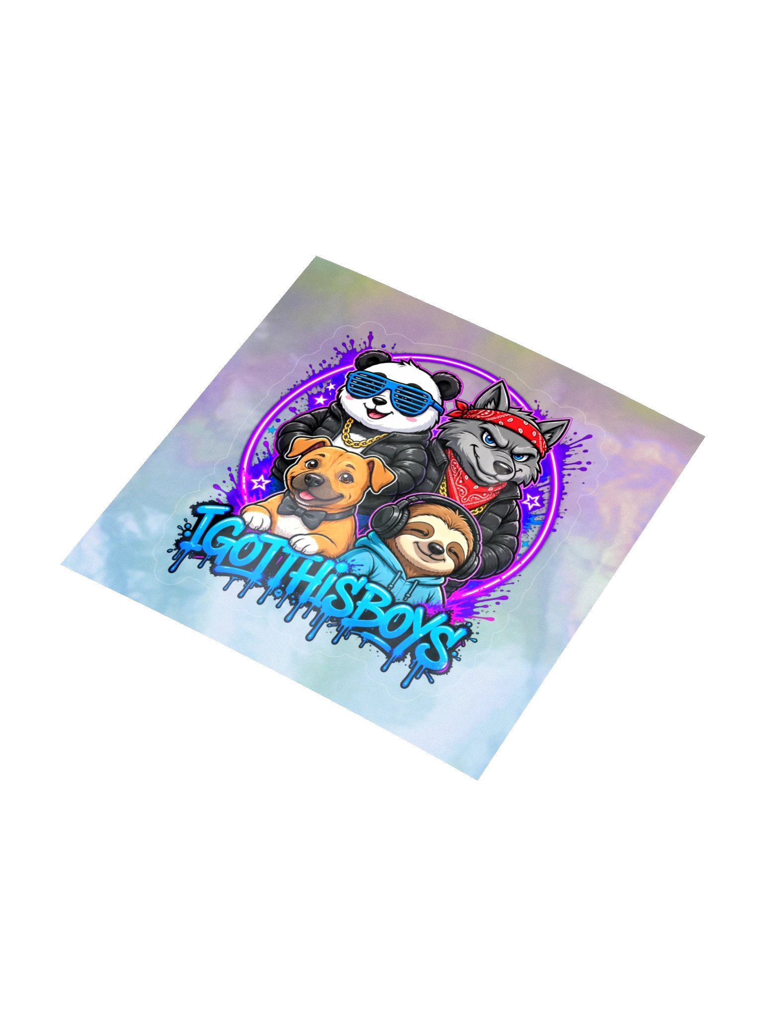 IGotThisBoys Squad Holographic Sticker product image (3)