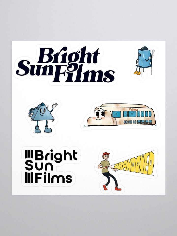 Assorted Logo Sticker Sheet product image (1)