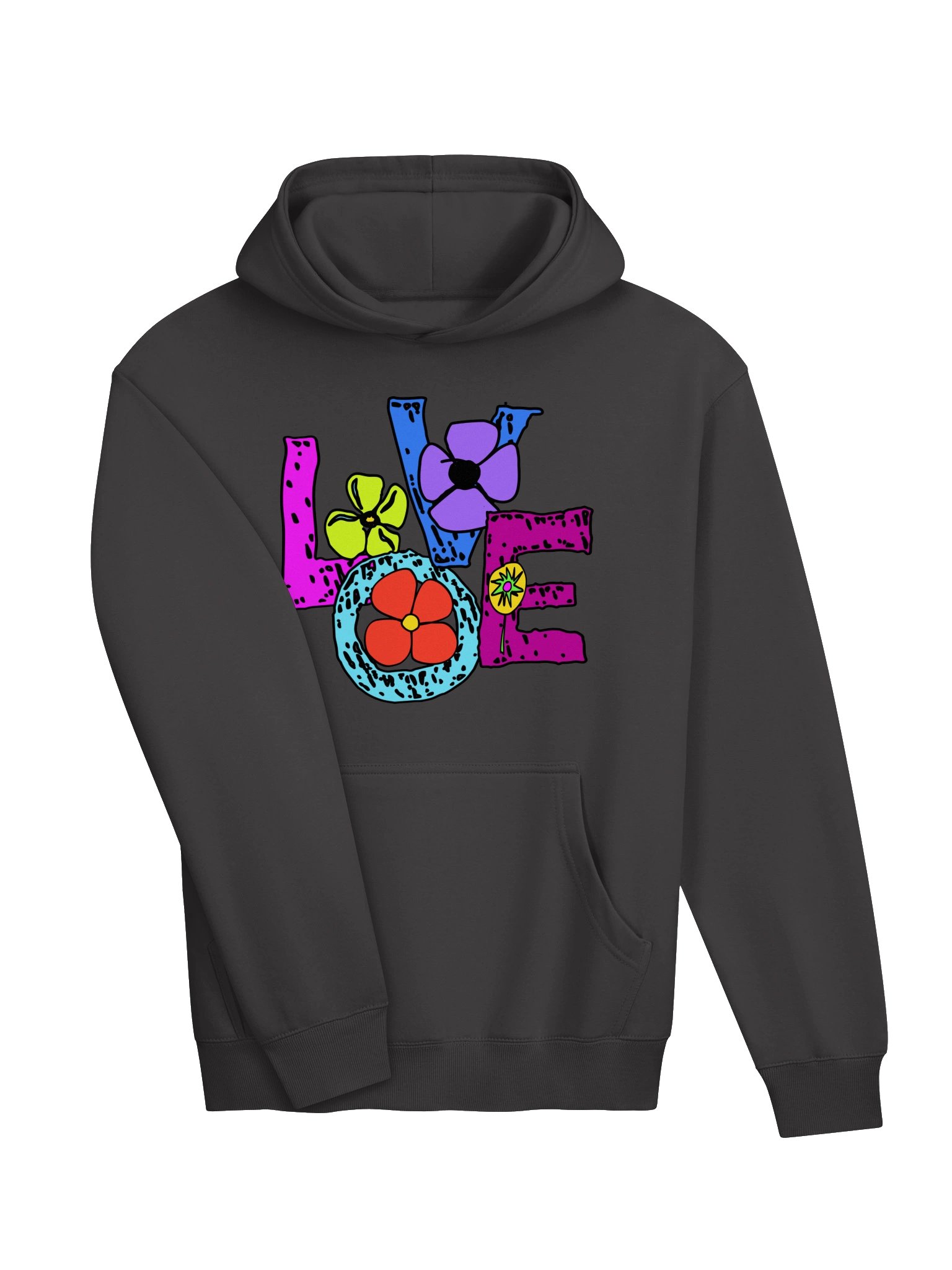 LOVE | Graphic Cotton Heritage Box Hoodie product image (2)