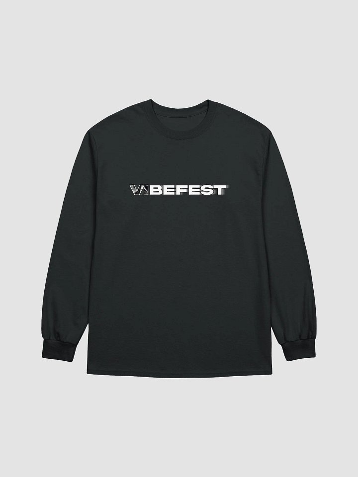 VIBEFEST VOL VI LONGSLEEVE (BLACK) product image (1)