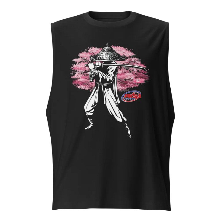 Cherry Blossom & Samurai Muscle Tank Top product image (1)