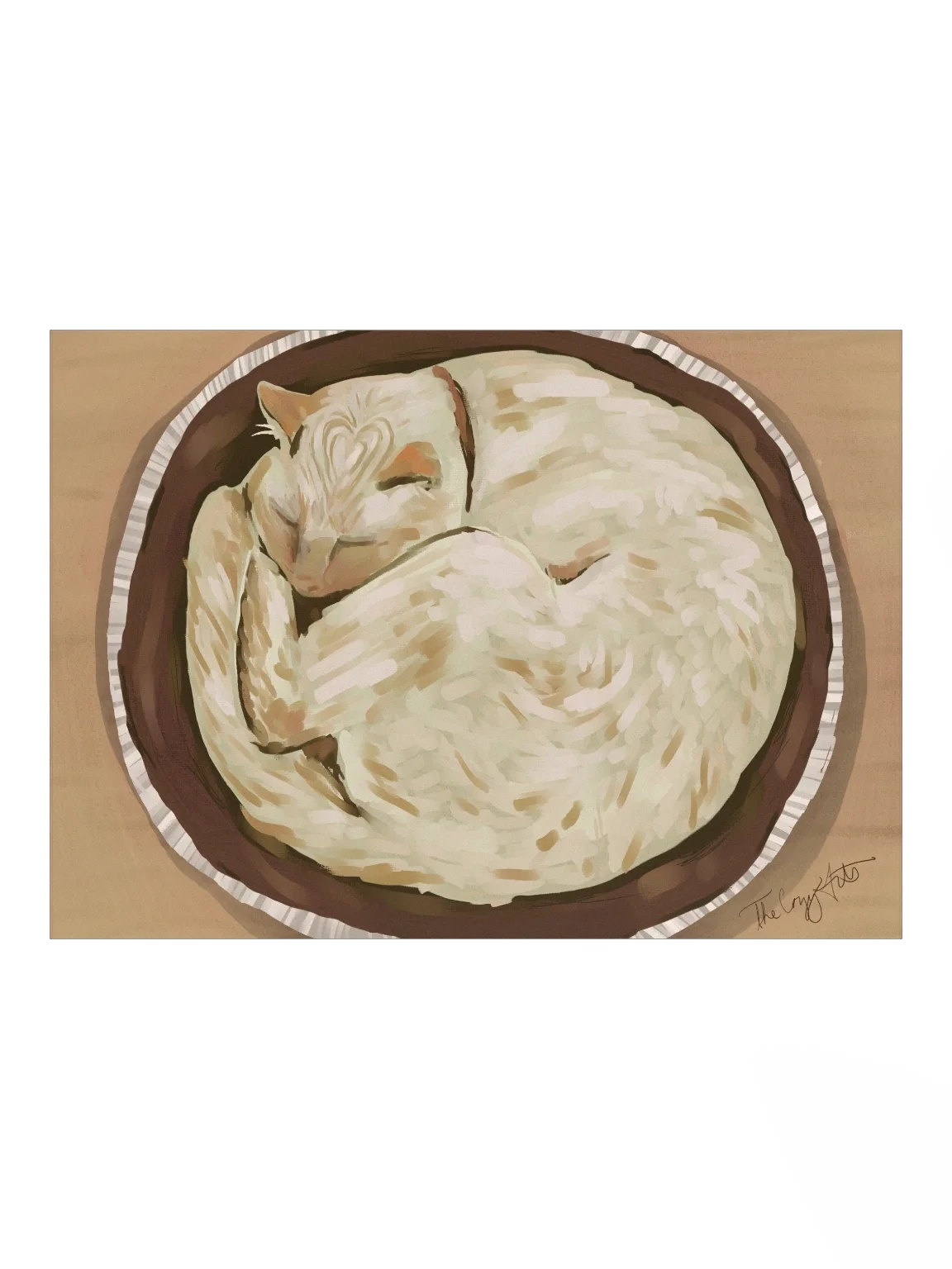 Cozy Latte Cat product image (1)