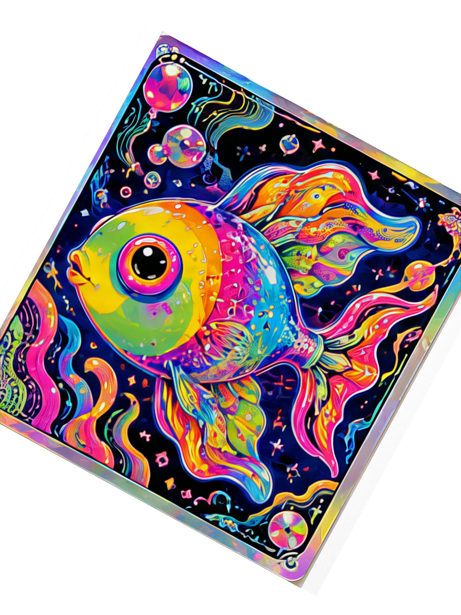 Rainbow Fish Sticker product image (2)