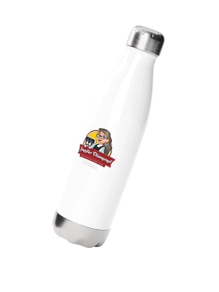 "Official" Jennifer Diamond Stainless Steel Water Bottle product image (7)